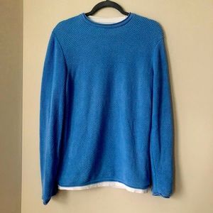Zara blue medium knit sweater
